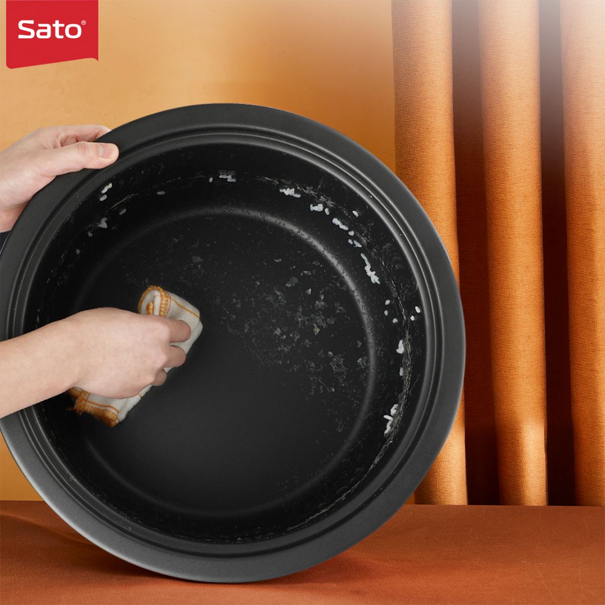Mẹo vệ sinh và sử dụng nồi cơm điện công nghiệp Sato như mới và bền lâu