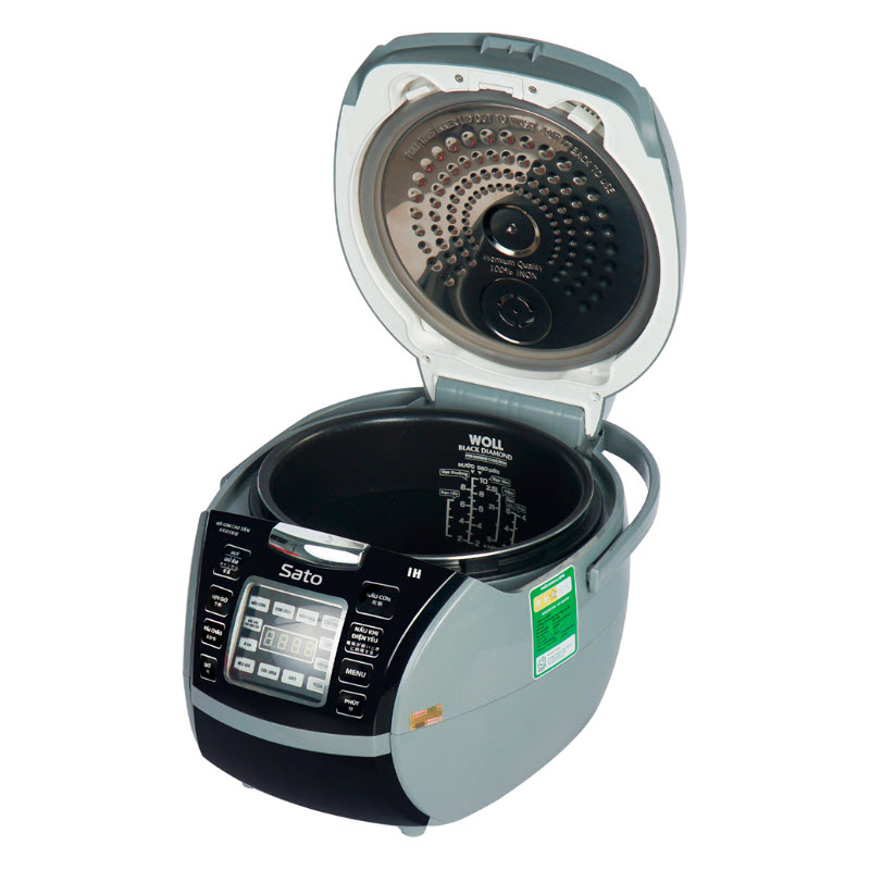 Nồi cơm điện cao tần Sato 18CT026 1.8L 3