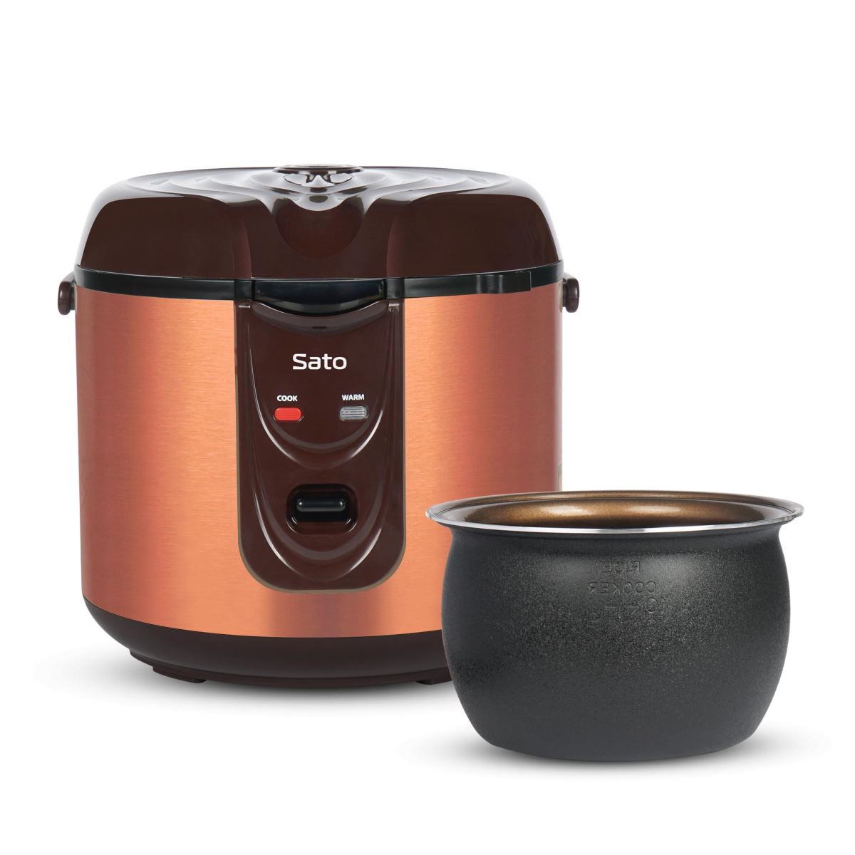 Nồi cơm điện lòng niêu Sato 18Q036.N 1.8L  2