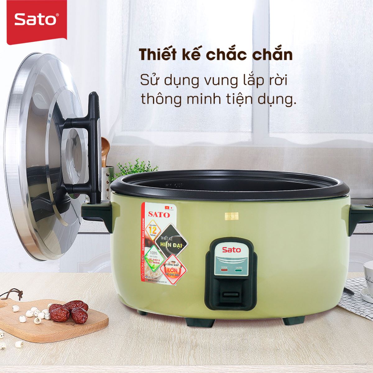 Top 5 Nồi Cơm Điện Công Nghiệp Bán Chạy Nhất 2025 – Địa Chỉ Uy Tín