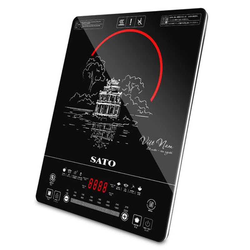 Bếp từ đơn SATO BT072 (Tặng kèm nồi lẩu inox)