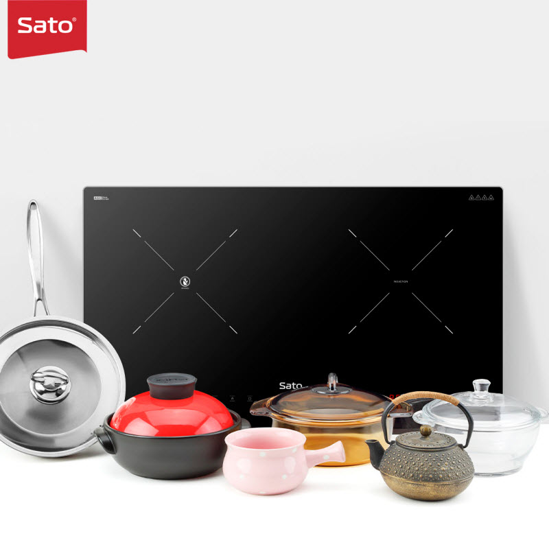 Bếp đôi điện từ hồng ngoại SATO SIH-IN712 N1.4 (B) 2