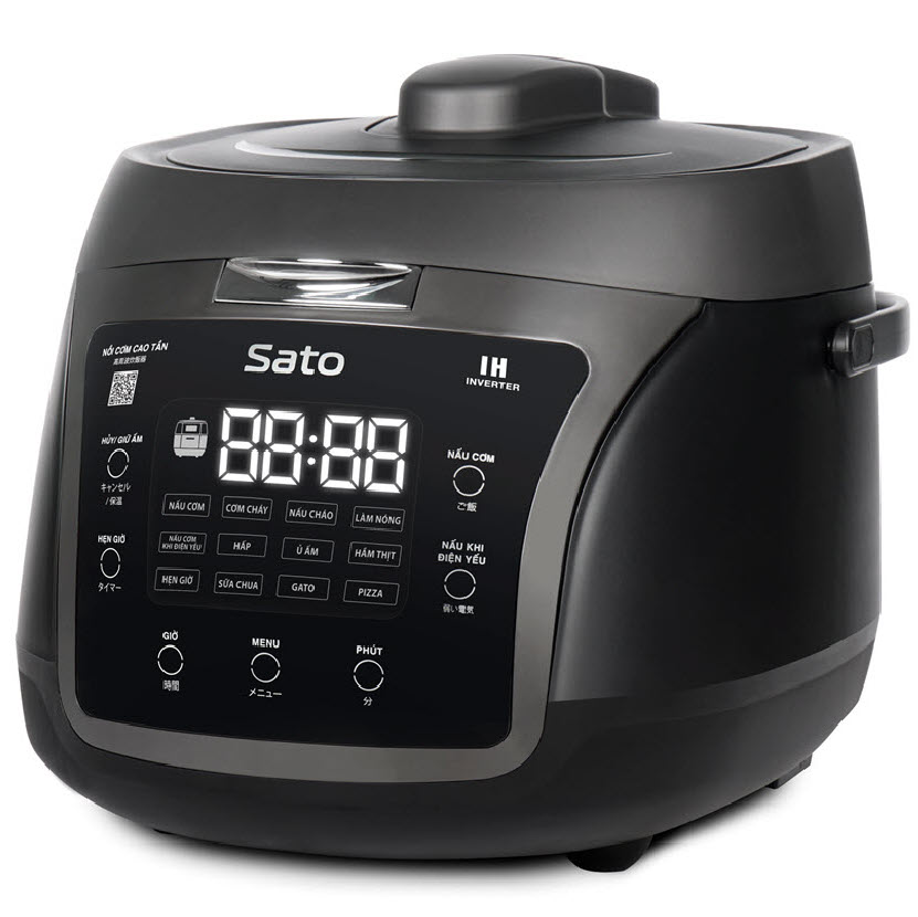Nồi cơm điện cao tần Sato 18CT016/015 1.8L