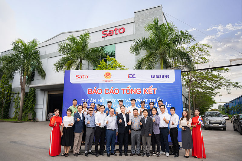 Sato hợp tác cùng tập đoàn SamSung phát triển Dự Án Nhà Máy Thông Minh tại Việt Nam