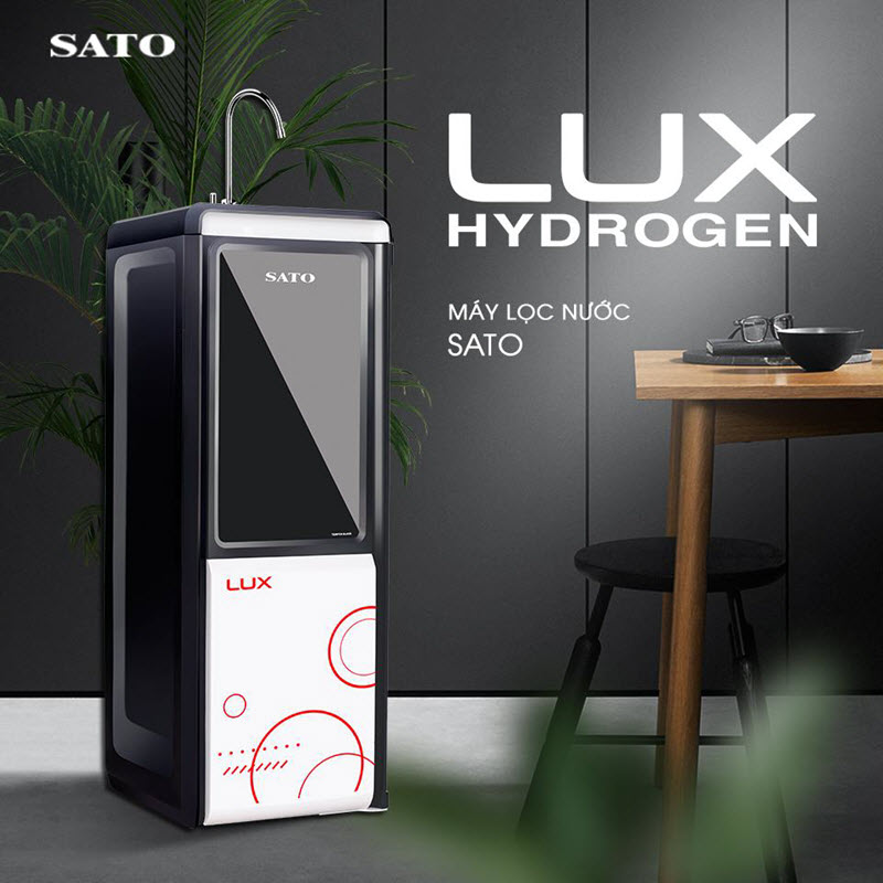 Máy lọc nước SATO Hydrogen LUX LUX2308DH 8 cấp lọc