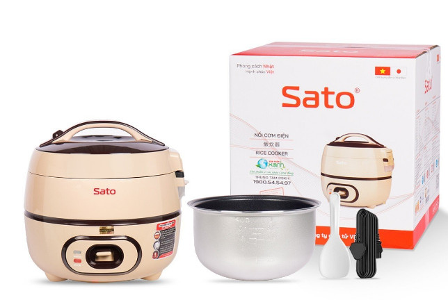 TOP 3 nồi cơm điện Sato tốt nhất hiện nay